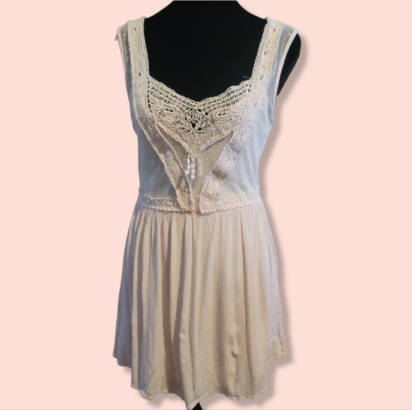 Forever 21 XXI Lacy Camisole  Babydoll Blouse Small - Picture 1 of 5